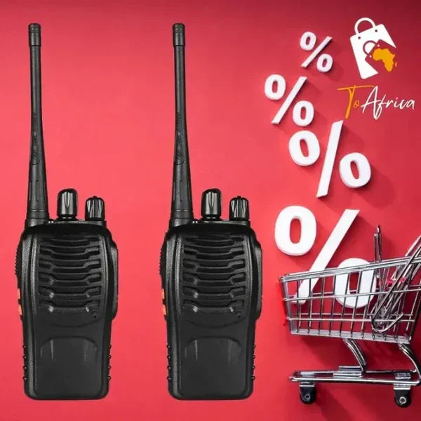 Lot de 2 Talkie-Walkies à Longue Portée 🚀